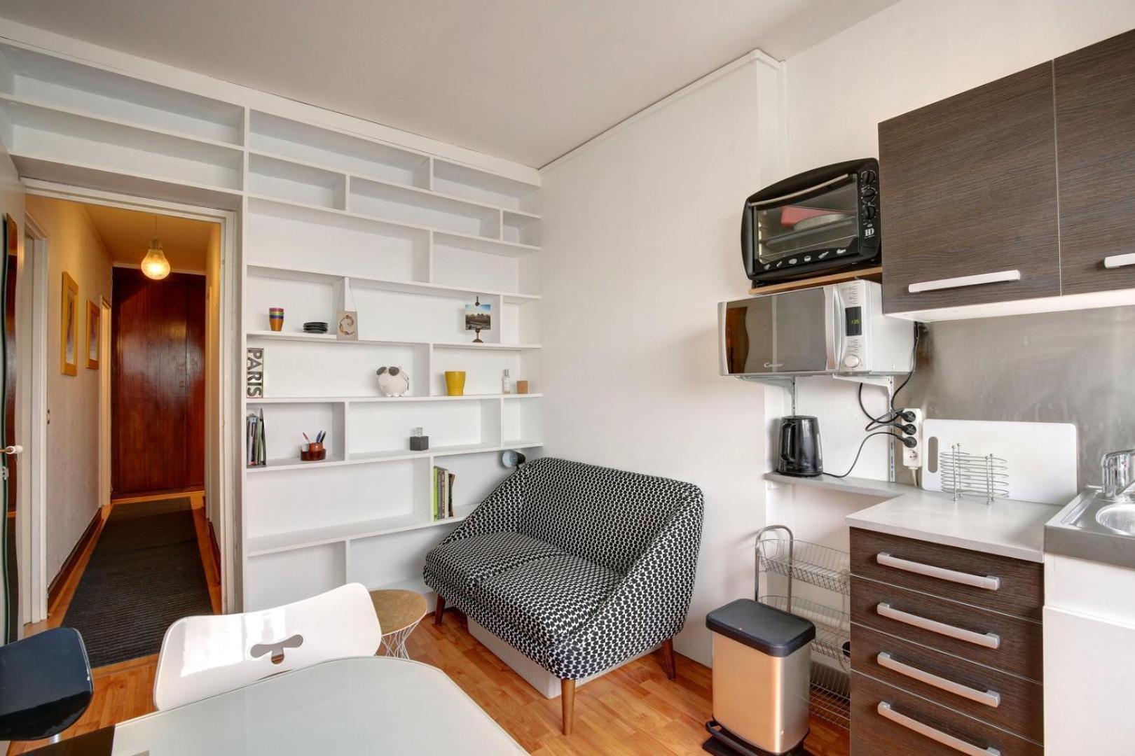 Logement Pour 4 Pers Proche Des Buttes Chaumont Paris Exterior foto